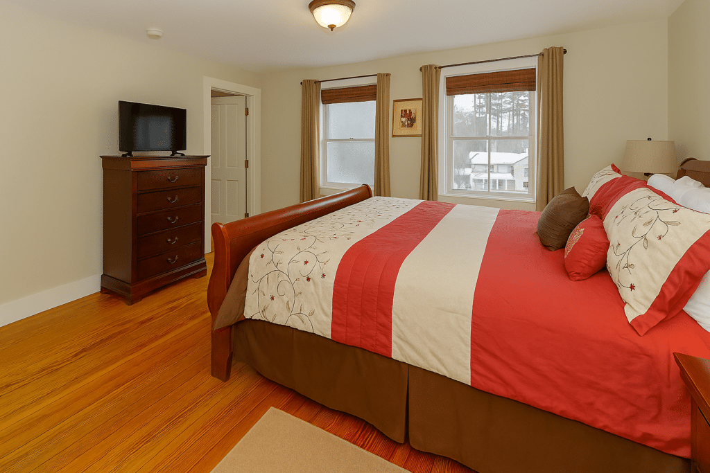 Jr. Suite King 301 with separate sitting area